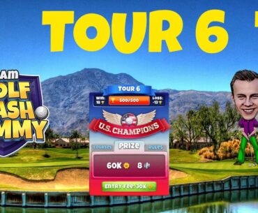 Golf Clash tips, Hole 1 - Par 4, Southern Pines - US Champions, Tour 6 - GUIDE/TUTORIAL