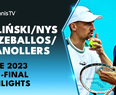 Zieliński/Nys vs Zeballos/Granollers | Rome 2023 Semi-Final Highlights