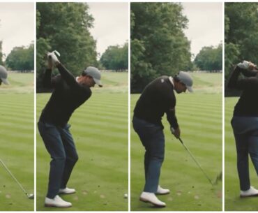 Adam Soctt Golf Swing And Super Slowmotion
