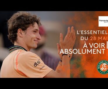 Roland-Garros 2023 : l'essentiel du 28 mai