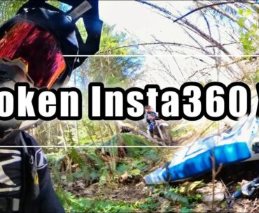 Virtual Reality DirtBike Crash Breaks my Insta360 X3. S3E9