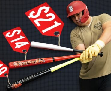 I Swung The Cheapest Baseball Bats