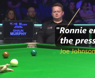 Snooker is an Evil Game | Ronnie O'Sullivan vs Shaun Murphy | 2019 NIO QF