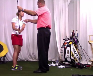 Mike Malaska and Giulia Sergas LPGA live lesson