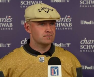 Harry Hall Saturday Flash Interview 2023 Charles Schwab Challenge