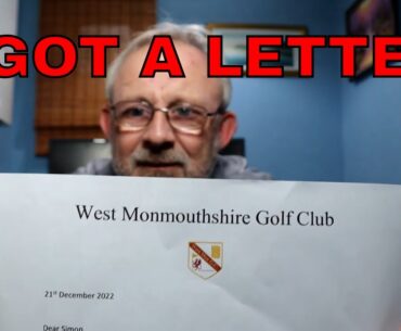 I got a letter. You must see this.