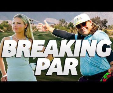Can I Break Par With a Caddie?! Claire Hogle & Dave Fink