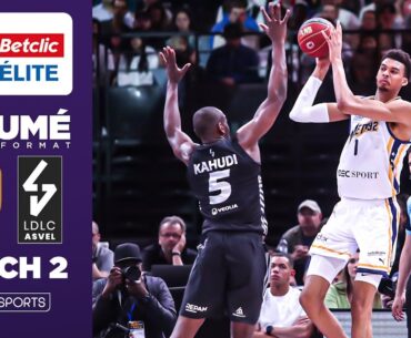 Résumé : Wemby en mode highlights dans le match de l'année / Mets 92 - ASVEL (1/2 finale - Match 2)