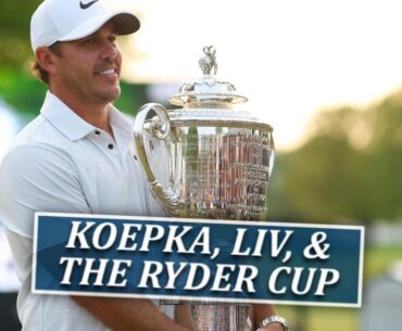Discussion: Brooks Koepka, Majors, LIV Golf, Ryder Cup Dilemma