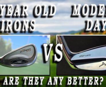 Are 20 Year old Irons as Good as Today's? Is there any point to Upgrade?
