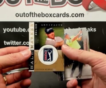 Out Of The Box Group Break #13085 UPPER DECK GOLF 2 BOX LETTER DOUBLE UP