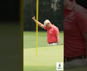 This angle of Harry Hall's chip in Charles Schwab Challenge 2023 #Shorts