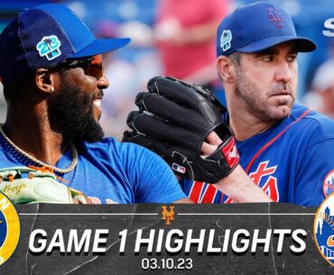 Mets vs Astros Highlights: Starling Marte belts a HR in spring training debut, NY wins 7-2 | SNY