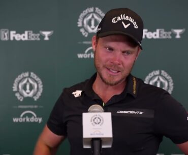 Danny Willett Thursday Flash Interview 2023 The Memorial Tournament presented by Workday