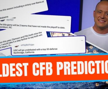BOLDEST College Football Predictions For 2023 - Part Three (Late Kick Cut)