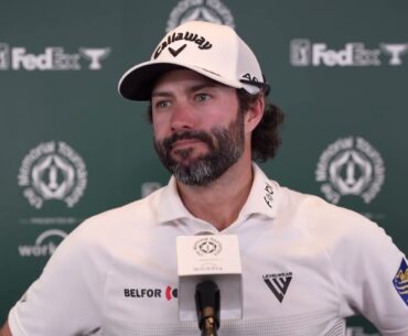 Adam Hadwin Thursday Flash Interview 2023 The Memorial Tournament presented by Workday
