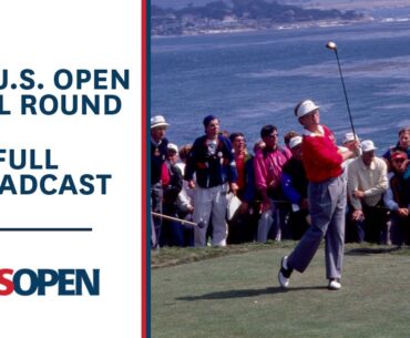 1992 U.S. Open (Final Round): Tom Kite Breaks Through at Pebble Beach | Full Broadcast