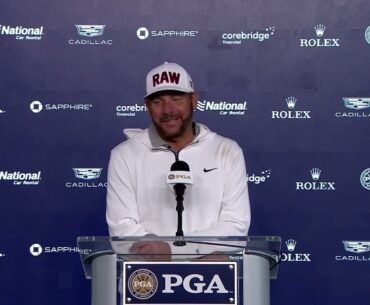 Michael Block Thursday Flash Interview 2023 PGA Championship · Round 1 © PGA of America