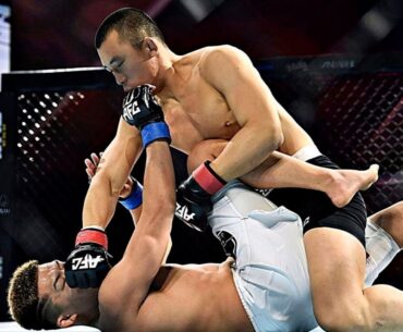 얼굴이 남아나질 않는 AFC24 김상욱 선수 하이라이트