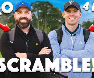 Can we Break 65 playing Scramble at Tour Venue!?