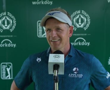Luke Donald Friday Flash Interview 2023 The Memorial Tournament presented by Workday