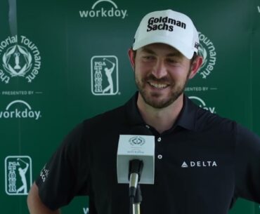 Patrick Cantlay  Friday Flash Interview 2023 The Memorial Tournament presented by Workday