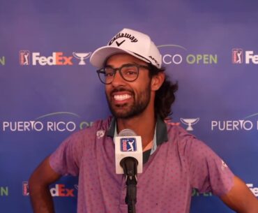 Akshay Bhatia Thursday Flash Interview 2023 Puerto Rico Open · Round 1