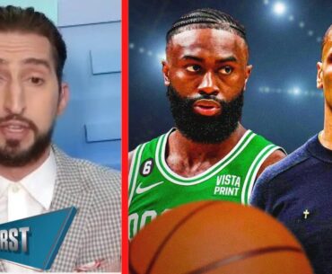 FIRST THINGS FIRST | Nick reacts Brad Stevens says Celtics want Joe Mazzulla and Jaylen Brown back