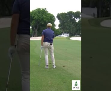 Harry Hall Extending the Lead with Four Straight Birdies at Charles Schwab Challenge #Shorts