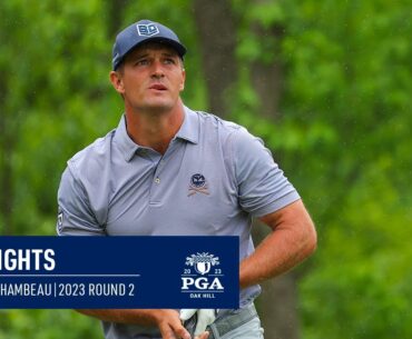 Bryson DeChambeau Shoots a 1-Over 71 | Round 2 | 2023 PGA Championship