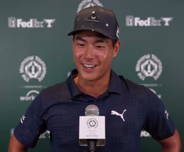 Justin Suh Friday Flash Interview 2023 The Memorial Tournament presented by Workday
