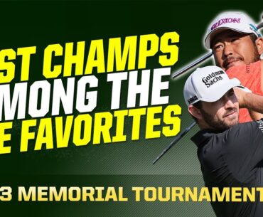Past Champs Hideki Matsuyama and Patrick Cantlay in Contention at the Memorial | First Cut Podcast