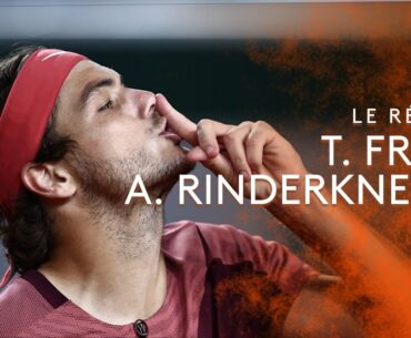 Roland-Garros 2023 : le résumé de A. Rinderknech vs T. Fritz