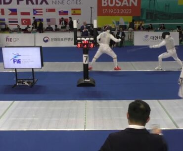 2023 140 T64 22 M F Individual Busan KOR GP 7 LEE KOR vs YOUN KOR