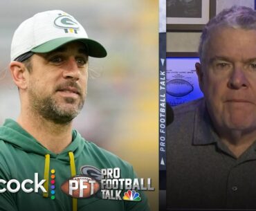 How seriously is Aaron Rodgers considering New York Jets? | Pro Football Talk | NFL on NBC