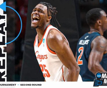 Houston vs. Auburn: 2023 NCAA men's second round | FULL REPLAY