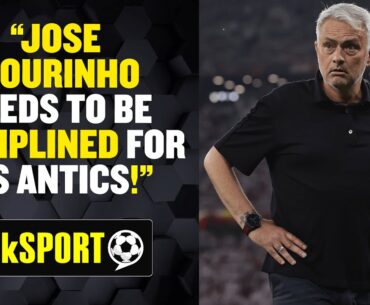 "FOUR WEEK STADIUM BAN!?" 😲 Simon Jordan reacts to Anthony Taylor violence after Mourinho tantrum 🔥
