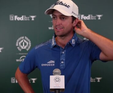 Davis Riley Thursday Flash Interview 2023 The Memorial Tournament presented by Workday