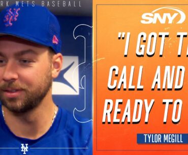Tylor Megill on being called up to fill in for Justin Verlander | Mets Pre Game | SNY