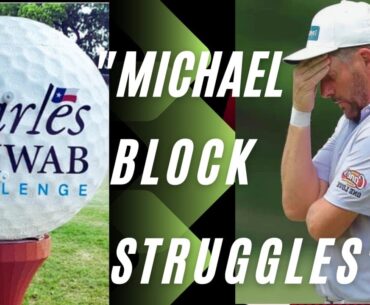 Charles Schwab Challenge: England's Harry Hall leads as Michael Block struggles