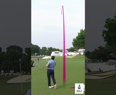Rickie Fowler Securing the Weekend with a Clutch Birdie at Charles Schwab Challenge #Shorts
