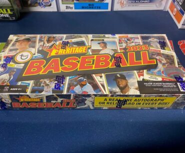 2023 Topps Heritage Hobby Box Opening!! Dodger Nice Retired Player Auto and Mets Black Border Hit!!