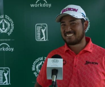 Hideki Matsuyama Friday Japanese Flash Interview 2023 The Memorial Tournament presented by Workday