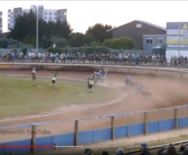Scott Nicholls's lucky escape!! (stuck throttle)