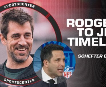 Adam Schefter explains when Aaron Rodgers will sign with the Jets | SportsCenter