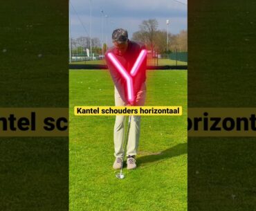 De setup bij het chippen #golfschoolgeldrop #golf