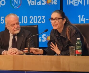 NUOVE MAGLIE NAPOLI, ANNUNCIO DI VALENTINA DE LAURENTIIS IN CONFERENZA STAMPA!
