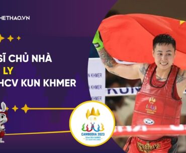 Thắng thuyết phục võ sĩ chủ nhà, Bùi Yến Ly giành HCV Kun Khmer | SEA Games 32