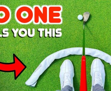 STOP trying to hit perfect chip shots - do this (simple golf tips)