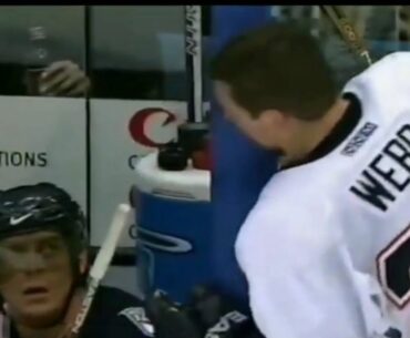 Theo Fleury vs Islanders 3/25/02